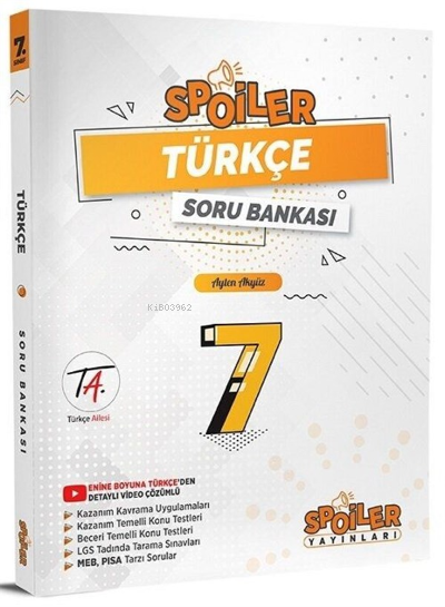 7.Sınıf Spoıler Turkce Sb