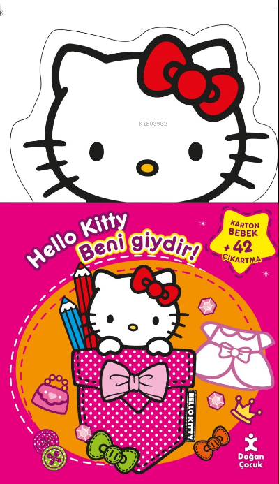 Hello Kitty Beni Giydir Çıkartmalı Etkinlik Kitabı