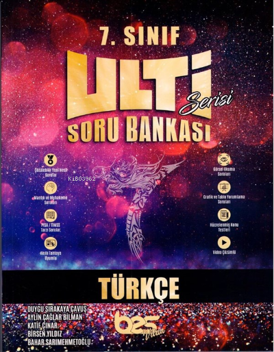  Bes Yayınları Türkçe Ulti Serisi Soru Bankası (Sb) | Bes Yayınları Türkçe Ulti Serisi Soru Bankası (Sb) | Kolektif | Bes Yayınları (Hazırlık) | 9786052624654 