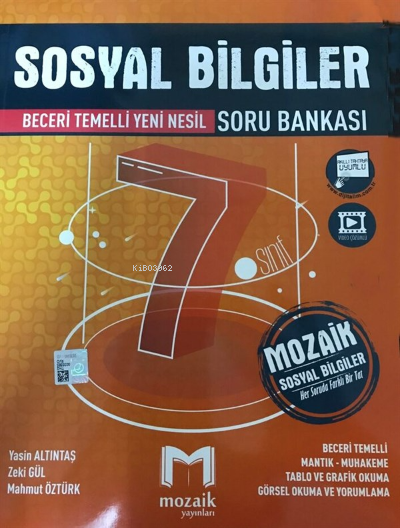  7Sınıf Mozaik SB Sosyal Bilgiler 2021 | 7Sınıf Mozaik SB Sosyal Bilgiler 2021 | Kolektif | Mozaik (Hazırlık) | 9786257870085 