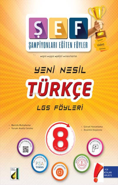 Damla Yeni Nesil Türkçe Lgs Föyleri 8.Sınıf ! Yeni !