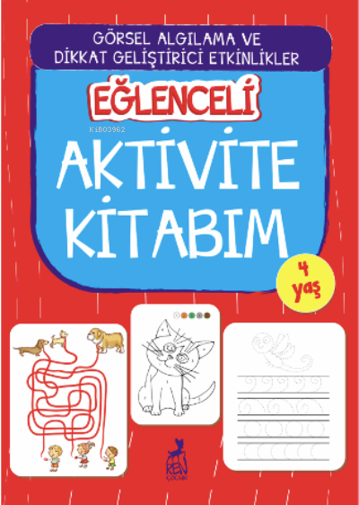 Eğlenceli Aktivite Kitabım4  Yaş