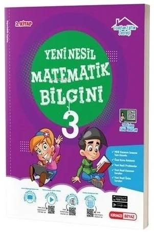 Kırmızı Beyaz 3. Sınıf Matematik Bilgini 2. Kitap