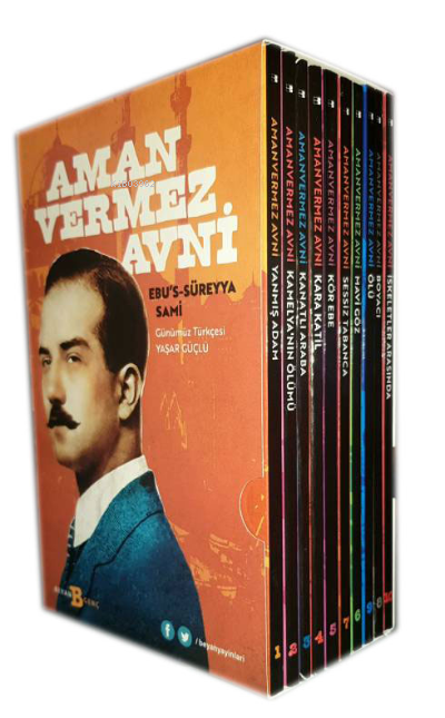 Amanvermez Avni 10 Kitap ( Kutulu )        ;Günümüz Türkçesi ile, Bir Osmanlı Polisiyesi...