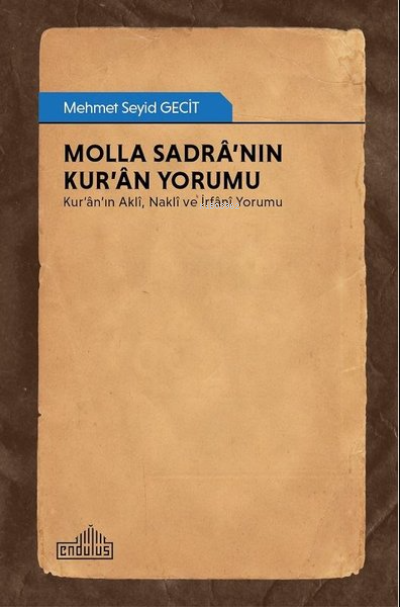 Molla Sadra'nın Kur'an Yorumu