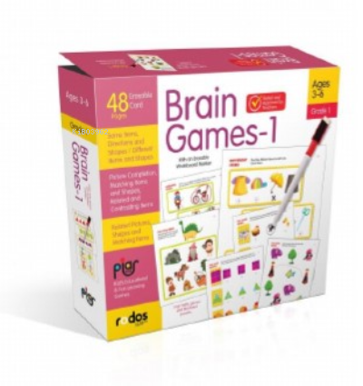 Brain Games-1 - Grade-Level 1 - Ages 3-6