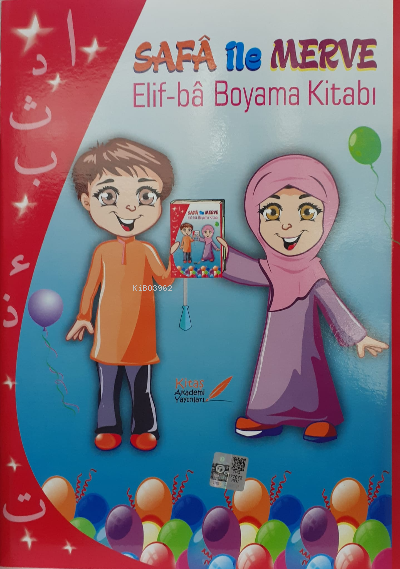 Safa ile Merve Elif-ba boyama