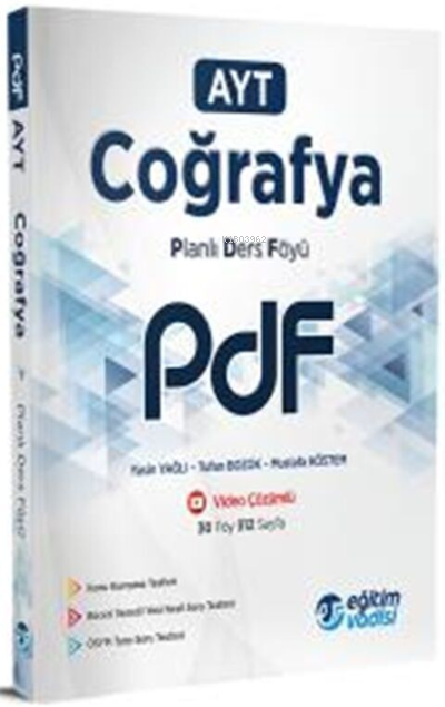  2022 Ayt (Pdf) Cografya | 2022 Ayt (Pdf) Cografya | Kolektif | Eğitim Vadisi Yayınları | 9786051948935 