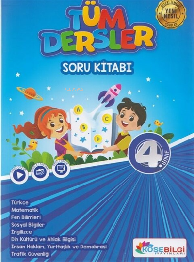 Köşebilgi 4.Sınıf Tüm Dersler Soru Bankası