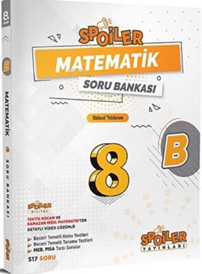 8.Sınıf Spoıler Matematık Sb B-Kıtap