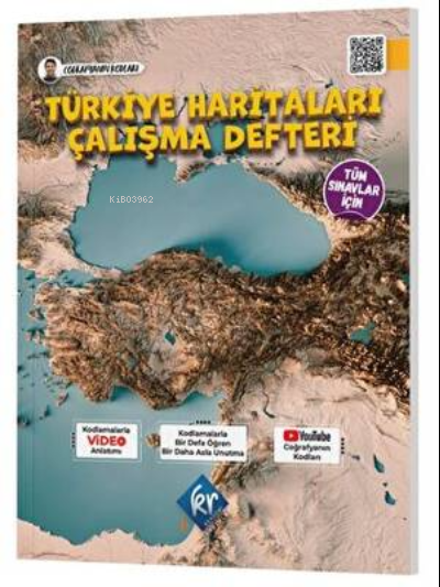 Coğrafyanın Kodları Türkiye Haritaları Çalışma Defteri