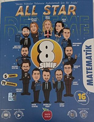  8Sınıf All Star Branş Deneme Matematik | Kolektif | Newton Yayınları | 9786057327963 | 