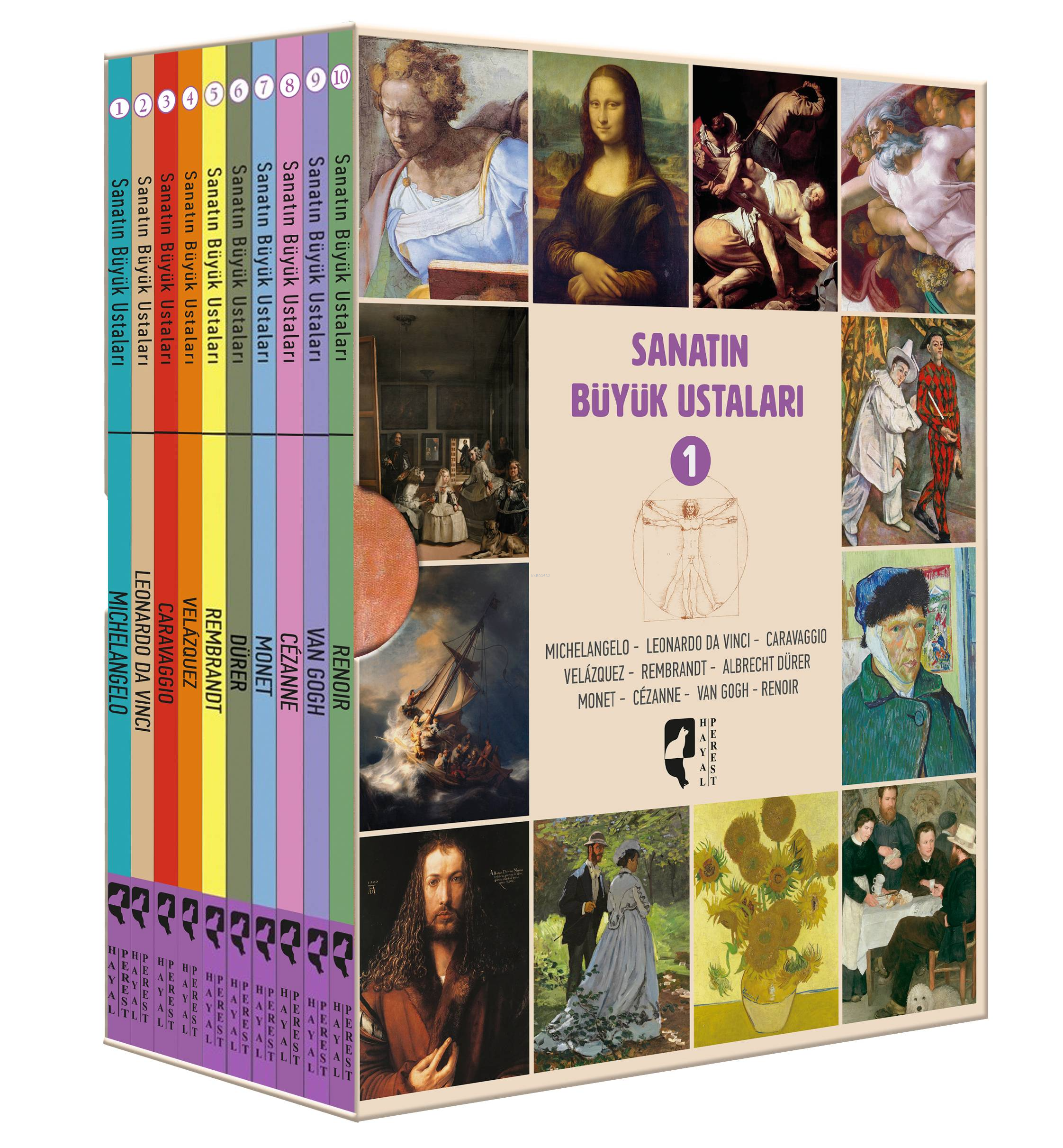  Sanatın Büyük Ustaları (10 Kitap Takım) | Sanatın Büyük Ustaları (10 Kitap Takım) | Kolektif | HayalPerest Yayınevi | 9786059452045 
