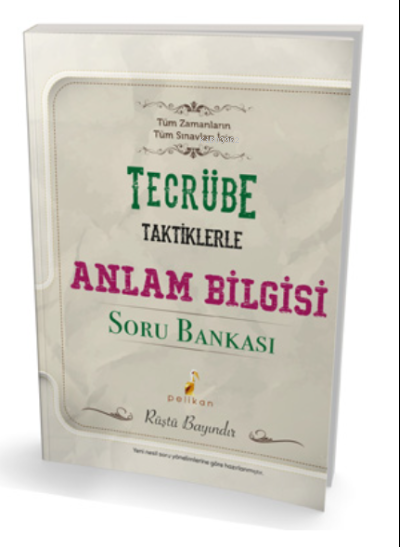 Tecrübe Taktiklerle Anlam Bilgisi Soru Bankası