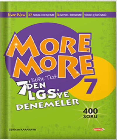 More More 7. Sınıf More More Selfie Test