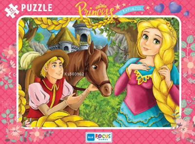 Princess Rapunzel Puzzle 72 Parça