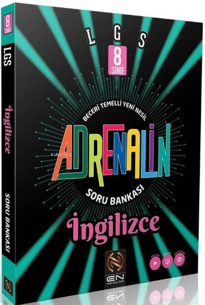 En Yayınları 8.Sınıf Adrenalin İngilizce Soru Bank
