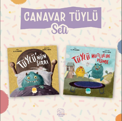 Canavar Tüylü Seti (İki Kitap)