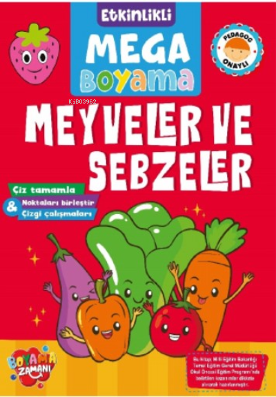 Etkinlikli Mega Boyama – Meyveler ve Sebzeler