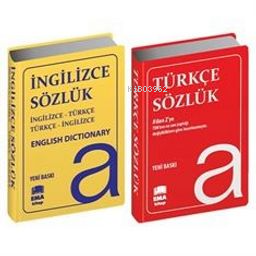 İngilizce-Türkçe Sözlük ve Türkçe Sözlük (2 Kitap Set Biala Kapak)