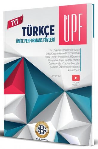  TYT Türkçe Ünite Performans Föyleri | TYT Türkçe Ünite Performans Föyleri | Kolektif | Bilgi Sarmal (Bayilik) | 9786258070569 
