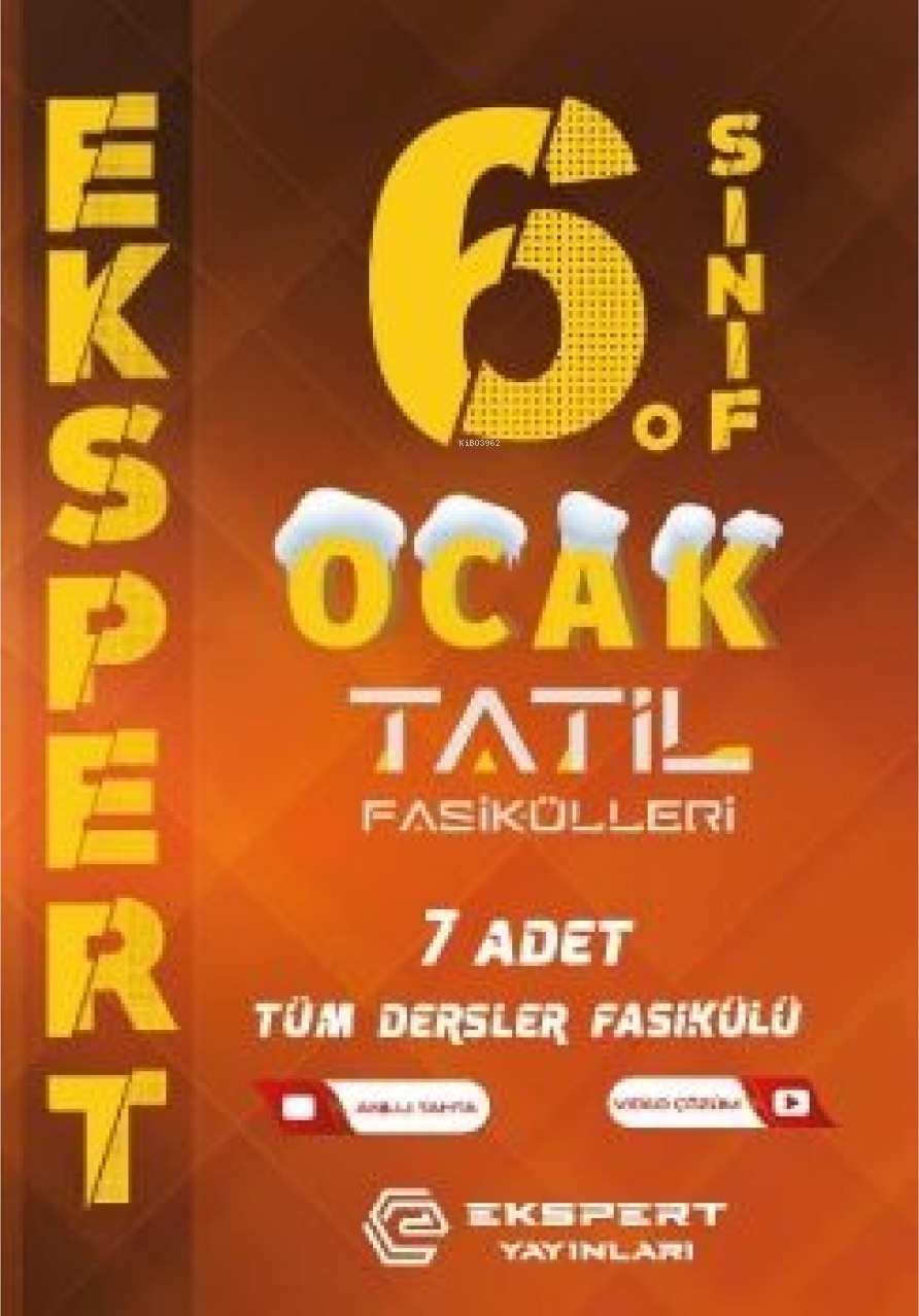  Ekspert 6 Sınıf Ocak Tatil Fasikülleri | Ekspert 6 Sınıf Ocak Tatil Fasikülleri | Kolektif | Ekspert Yayınları | 9786057325532 