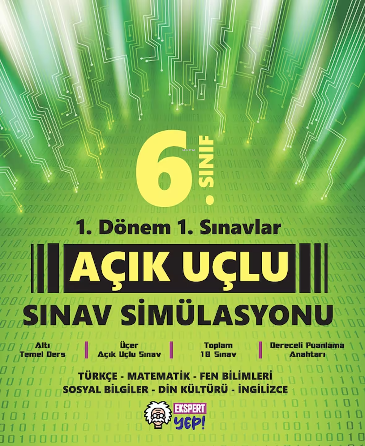  6 Sınıf Açık Uçlu Sınav Siümilasyonu | Kolektif | Ekspert Yayınları | 9786057325587 | 
