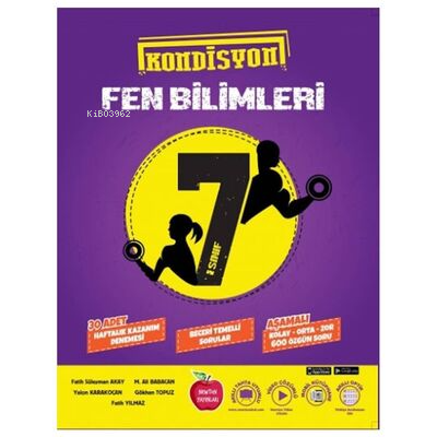  Newton Yayınları 7Sınıf Kondisyon Fen Bilimleri Deneme | Kolektif | Newton Yayınları | 9786057727817 | 