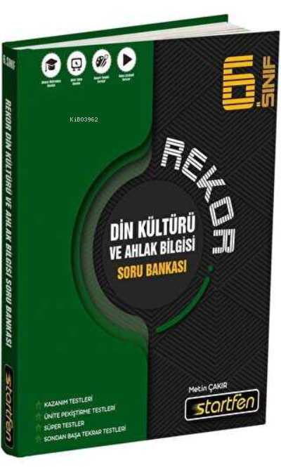  6 Sınıf Din Kültürü Rekor Soru Bankası | Kolektif | Startfen | 9786258448818 | 