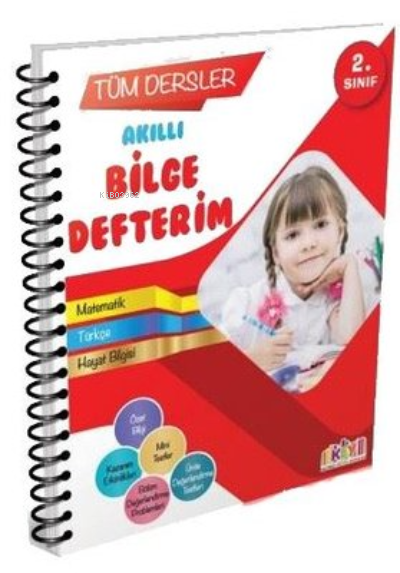  2 Sınıf Tüm Dersler Akıllı Bilge Defterim | Turan Karayılan | Kaliteli Eğitim Yayınları | 9786052170229 | 