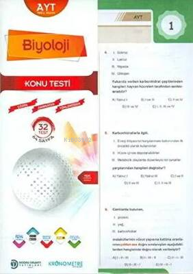  Ayt Biyoloji Yaprak Test | Ayt Biyoloji Yaprak Test | Kolektif | Doğru Orantı Yayınları(Hazırlık) | 9786052573013 