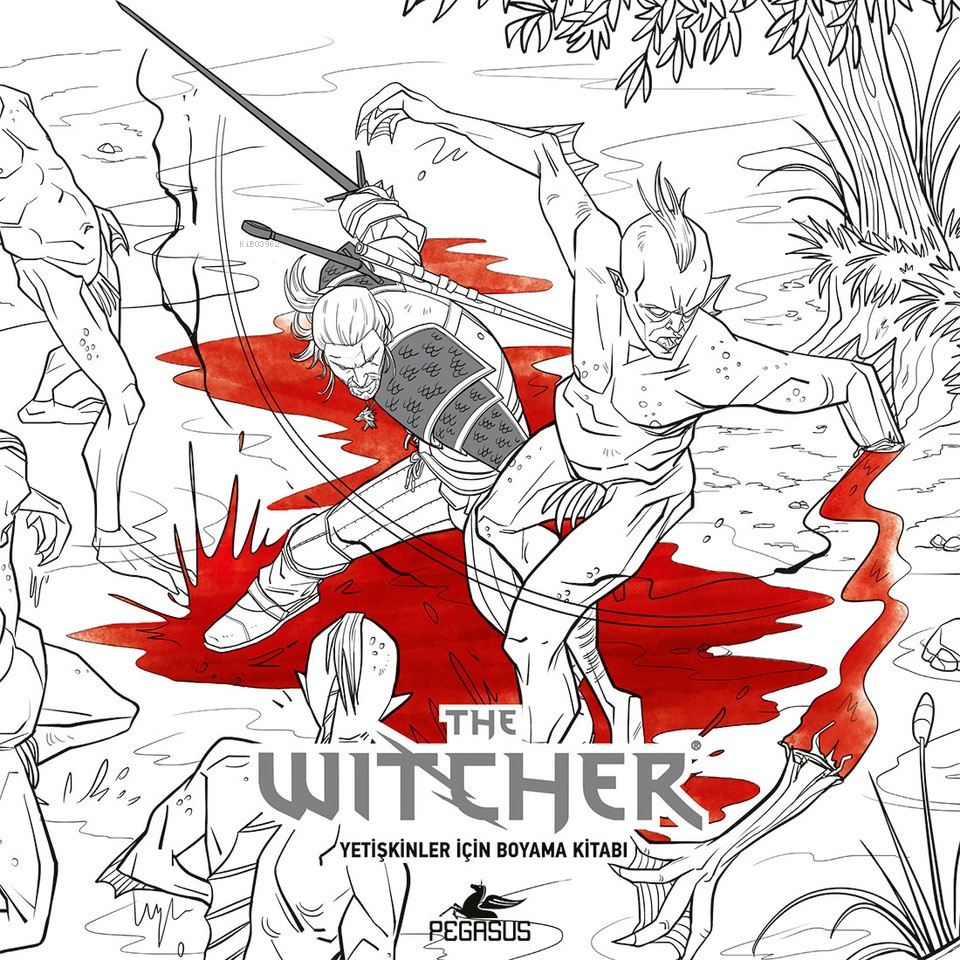 The Witcher: Yetişkinler İçin Boyama Kitabi