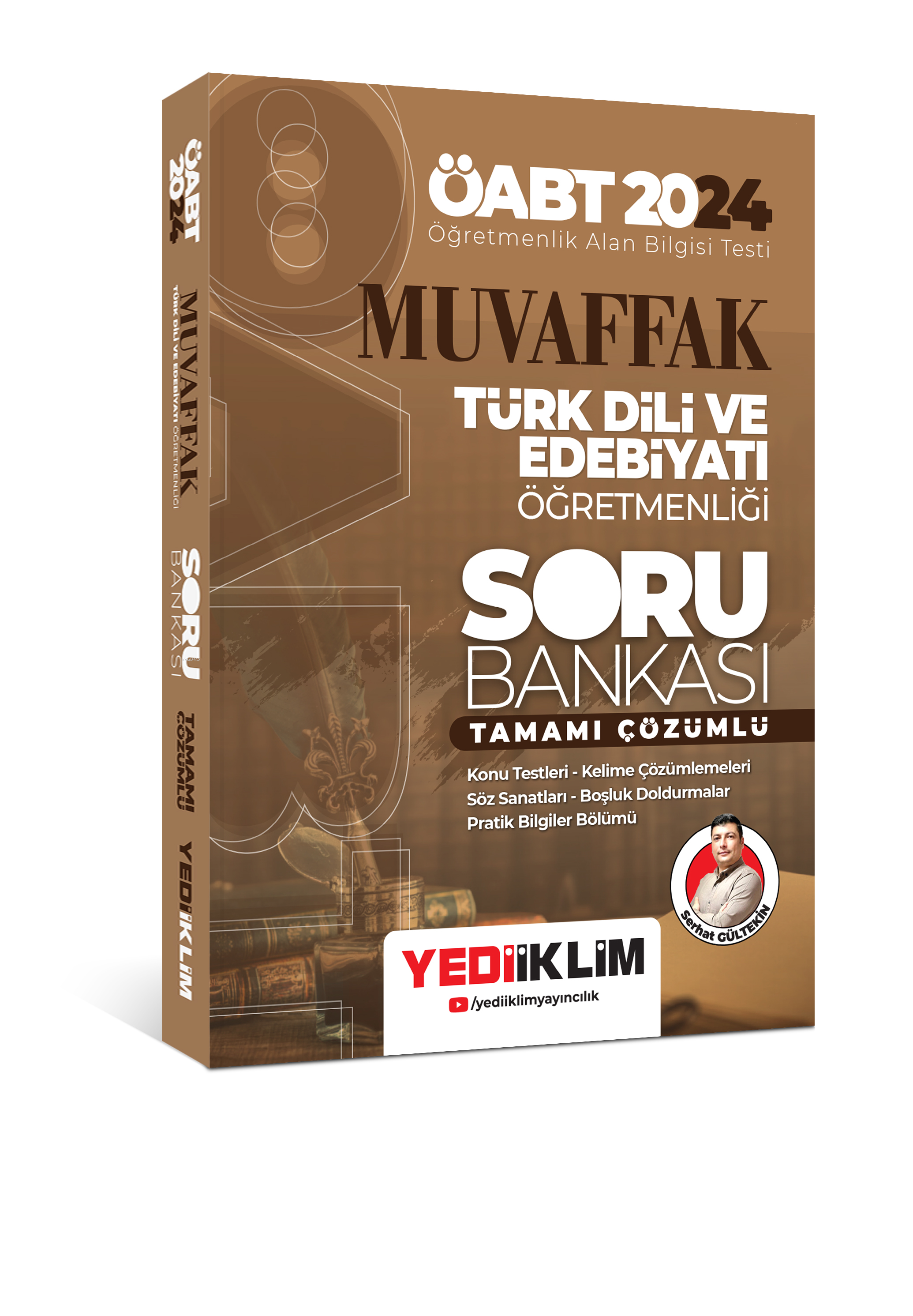 Yediiklim 2024 ÖABT Muvaffak Türk Dili Ve Edebiyatı Öğretmenliği Tamamı Çözümlü Soru Bankası