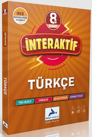8. Sınıf İnteraktif Türkçe Soru Kütüphanesi