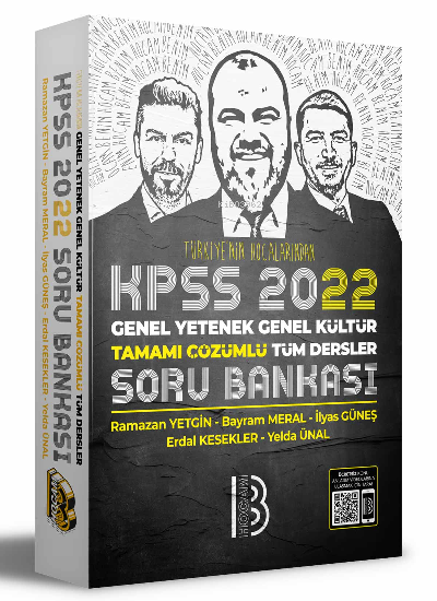  2022 KPSS Genel Yetenek Genel Kültür Tamamı Çözümlü Tüm Dersler Soru Bankası | 2022 KPSS Genel Yetenek Genel Kültür Tamamı Çözümlü Tüm Dersler Soru Bankası | Ramazan Yetgin | Erdal Kesekler | Bayram Meral | İlyas Güneş | Yelda Ünal | Pegem Akademi Yayıncılık (Sınavlara Hazırlık) | 9786257484411 