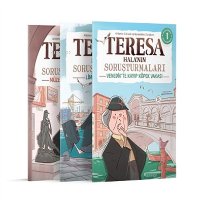 Teresa Hala’nın Soruşturmaları Seti (3 Kitap);Görsel, Mantıksal ve Bilişsel Beceri Etkinlik Seti (7-9 Yaş)