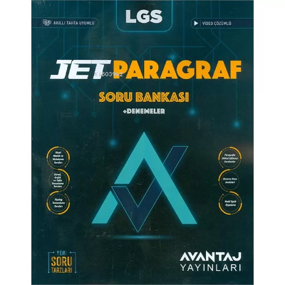 Avantaj Lgs Jet Paragraf Soru Bankası +Denemeler
