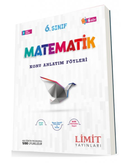  Limit 6Sınıf Matematik Konu Bitirme Föyü | Kolektif | LMT Limit Yayınları | 9786052754412 | 