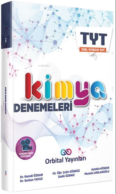  Orbital Tyt Deneme Kimya 2020 | Hamdi Özkan | Orbital Yayınları (Hazırlık) | 9786058128798 | 