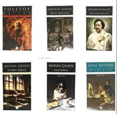  Dünya Klasikleri Seti 6 Kitap | Honore De Balzac | Maviçatı Yayınları | 9916148441272 | 