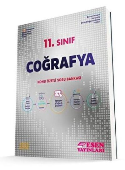 Esen  11.Sınıf Coğrafya Konu Özetli Soru Bankası