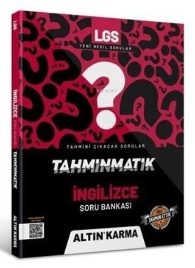 Altınkarma Tahminmatik LGS 8.Sınıf ingilizce Soru Bankası