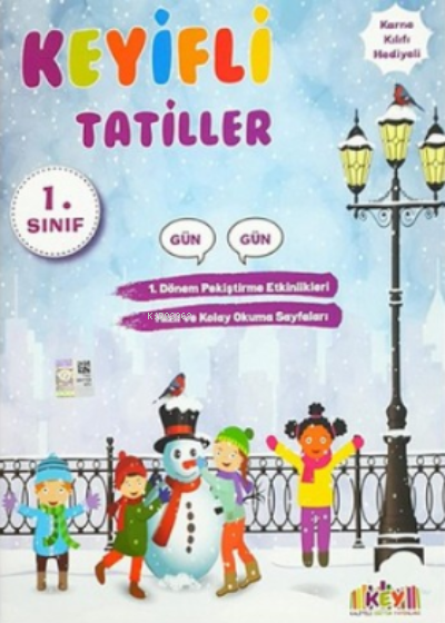  1Sınıf Keyifli Tatiller Seti (5 Kitap) | Kolektif | Kaliteli Eğitim Yayınları | 9786059509879 | 