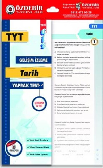 Özdebir TYT Tarih Gis Yaprak Test