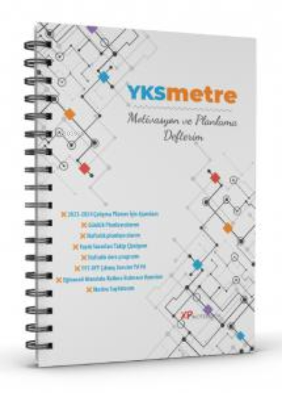 YKSMETRE;Motivasyon ve Planlama Defteri / Günlük ve Haftalık Planlayıcı