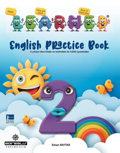  Borealıs 2Sınıf Learned Englısh Practıce Book *Yeni* | Kolektif | Borealis Yayınevi | 9786058186286 | 