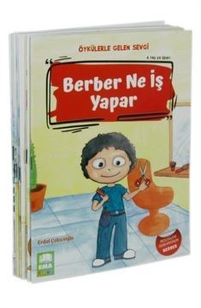 Öykülerle Gelen Sevgi Serisi Seti-6 Yaş ve Üzeri Değerler Eğitimi-10 Kitap Takım