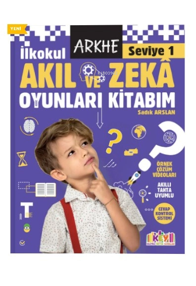  Akıl Zeka Oyunları Kitabım | Sadık Arslan | Kaliteli Eğitim Yayınları | 9786257453899 | 
