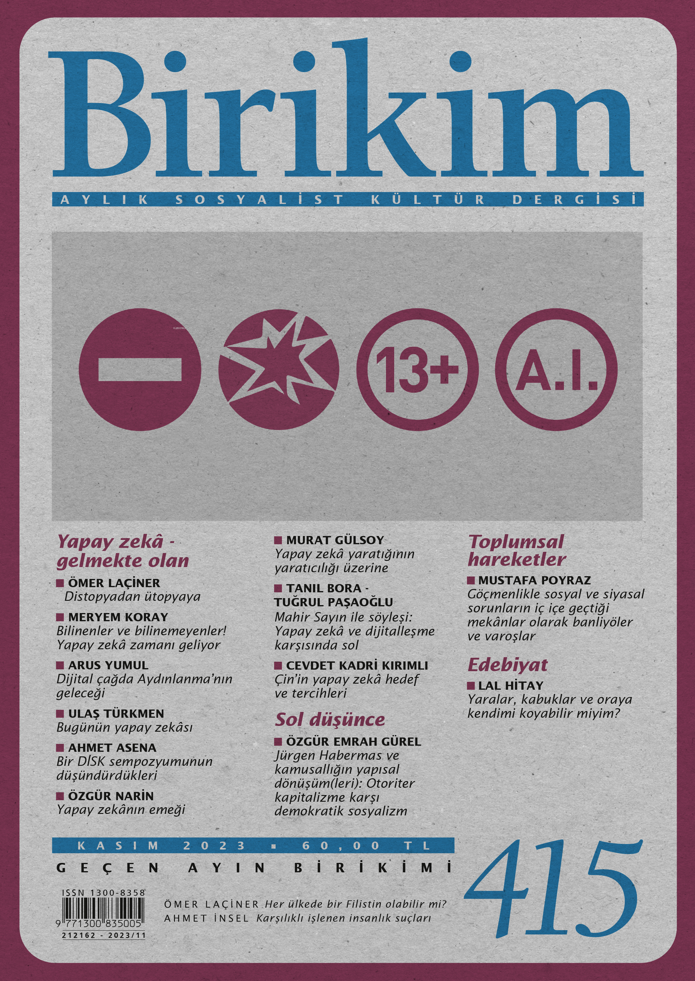 Birikim;Sayı 415