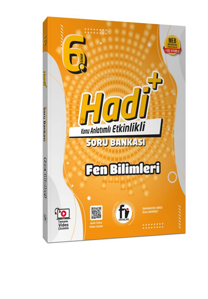  Fi Yayınları 6 Sınıf Hadi+ Fen Bilimleri Soru Bankası | Fi Yayınları 6 Sınıf Hadi+ Fen Bilimleri Soru Bankası | Esra Demirci | Şahabettin Abul | Fi Yayınları | 9786052672396 